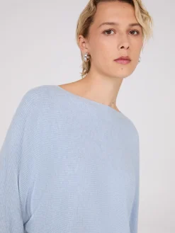 Suzy Shier Long Sleeve|Sweaters & Cardigans>3/4 Dolman Sleeve Ottoman Stitch Sweater