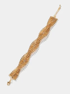 Suzy Shier Jewelry By Le Château>Braided Box Chain Bracelet