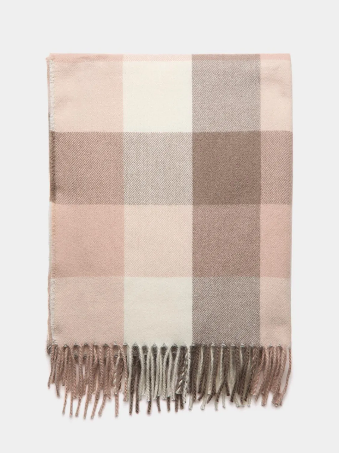 Suzy Shier Hats & Scarves & Gloves>Brushed Plaid Scarf