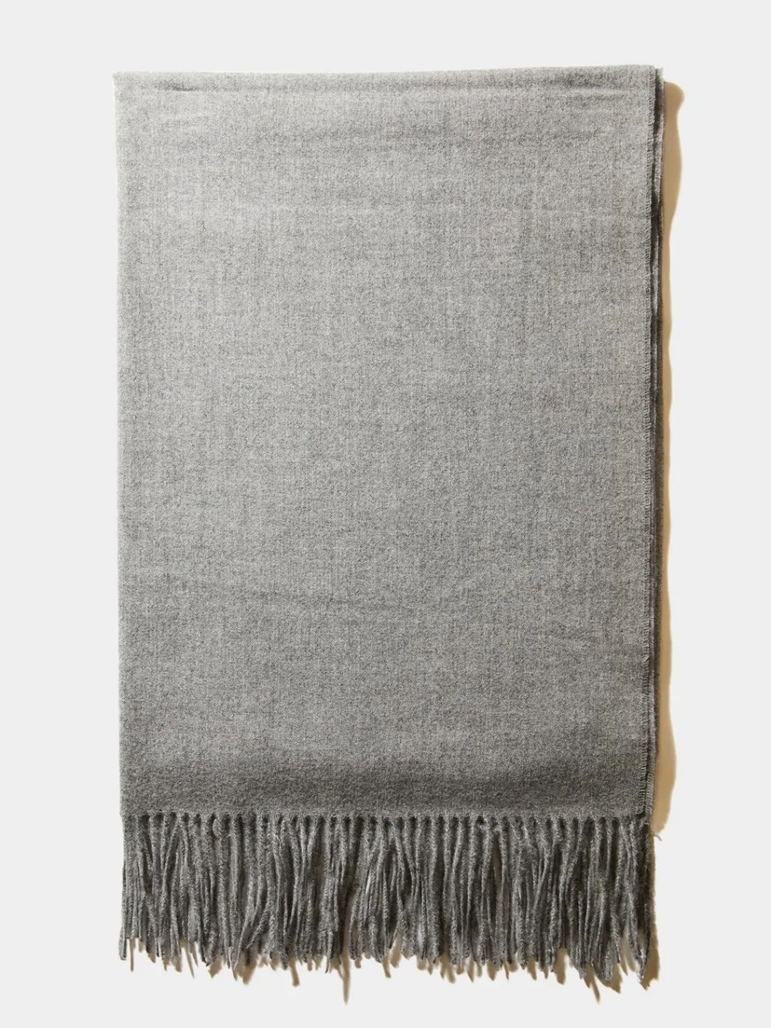 Suzy Shier Hats & Scarves & Gloves>Brushed Scarf With Fringe Edges