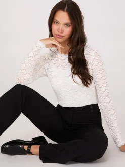 Suzy Shier Tops|Long Sleeve><noscript><img width=
