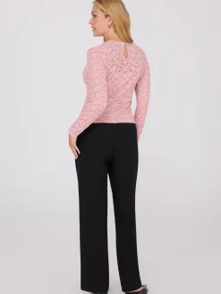 Suzy Shier Tops|Long Sleeve><noscript><img width=