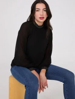 Suzy Shier Long Sleeve|Fashion Tops><noscript><img data-lazyloaded=