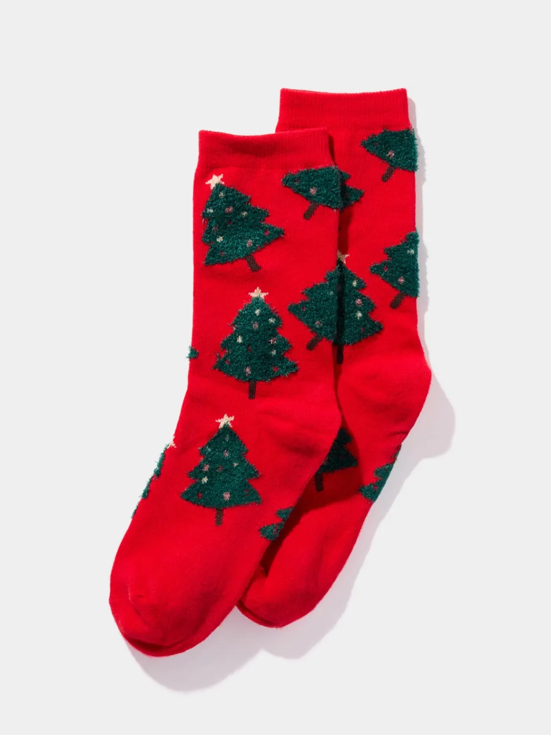 Suzy Shier Socks & Tights>Christmas Tree Socks