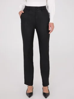 Suzy Shier Jeans|Pants>Coated Front Pintuck Pants