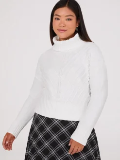 Suzy Shier Long Sleeve|Sweaters & Cardigans>Cowl Neck Chenille Sweater