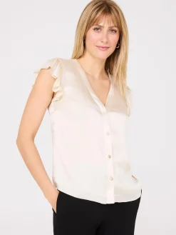 Suzy Shier Tops|Short Sleeve><noscript><img width=