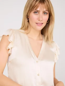 Suzy Shier Tops|Short Sleeve><noscript><img width=