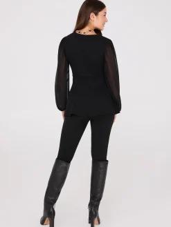 Suzy Shier Tops|Long Sleeve><noscript><img width=