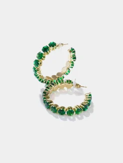 Suzy Shier Jewelry By Le Château>Crystal Hoop Earring