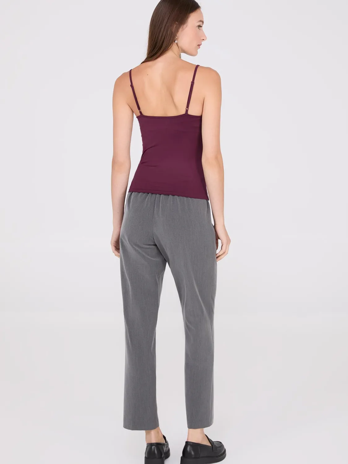Suzy Shier Suzy Everyday|Sleeveless>Double Layer Spaghetti Strap Cami