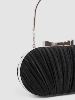 Suzy Shier Handbags By Le Château>Draped Satin Handbag