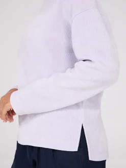 Suzy Shier Lounge & Pjs|Long Sleeve>Drop Shoulder Chenille Top