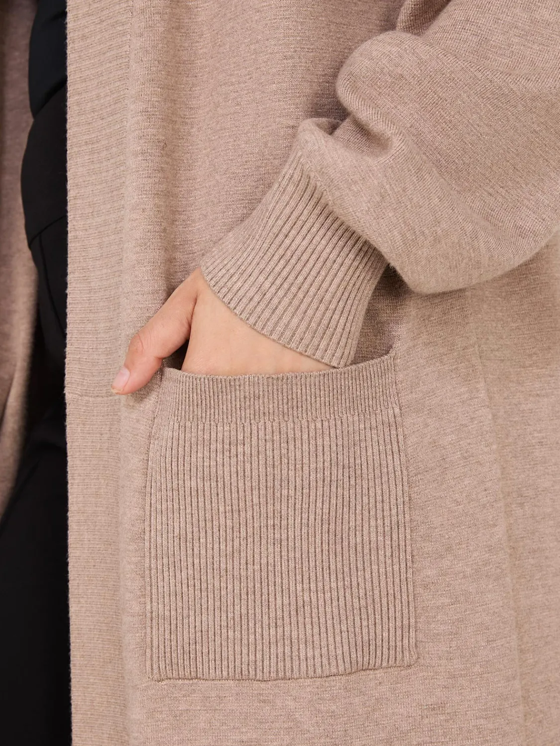 Suzy Shier Long Sleeve|Sweaters & Cardigans>Drop Shoulder Long Duster