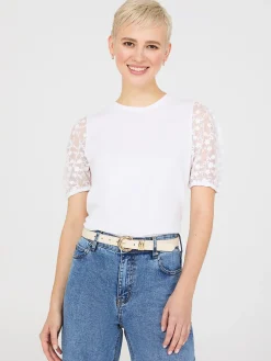 Suzy Shier Short Sleeve|Tank Tops & T-Shirts><noscript><img data-lazyloaded=