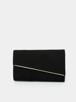 Suzy Shier Handbags By Le Château>Faux Suede Clutch