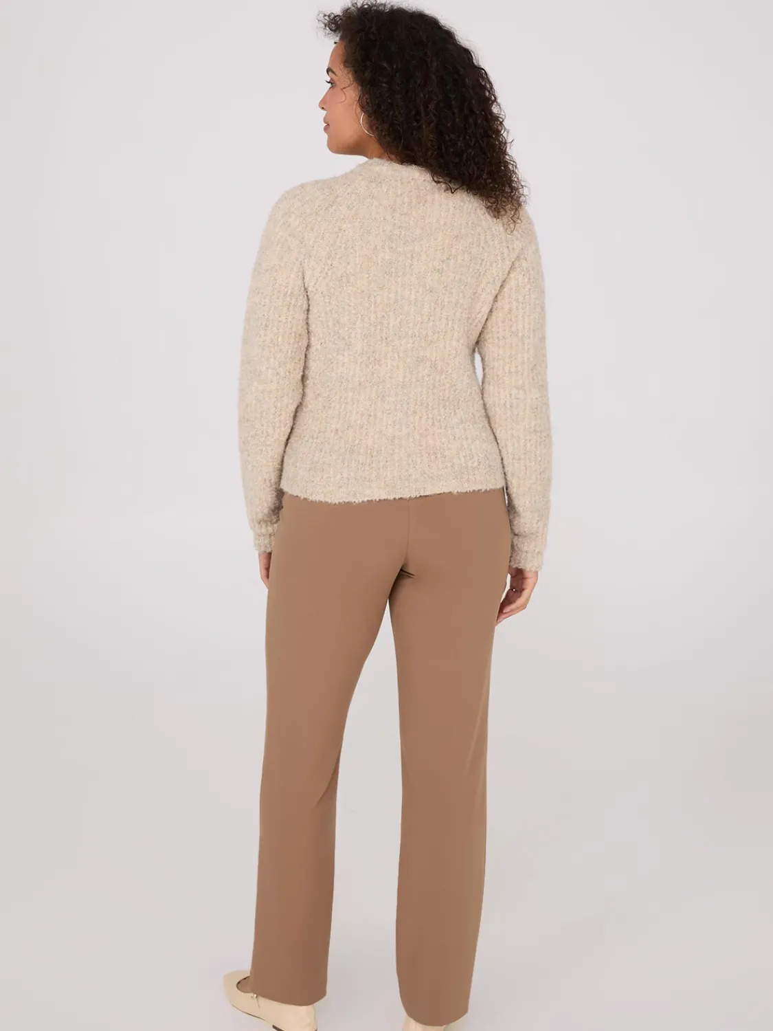 Suzy Shier Long Sleeve|Sweaters & Cardigans>Faux Wool Raglan Cardigan