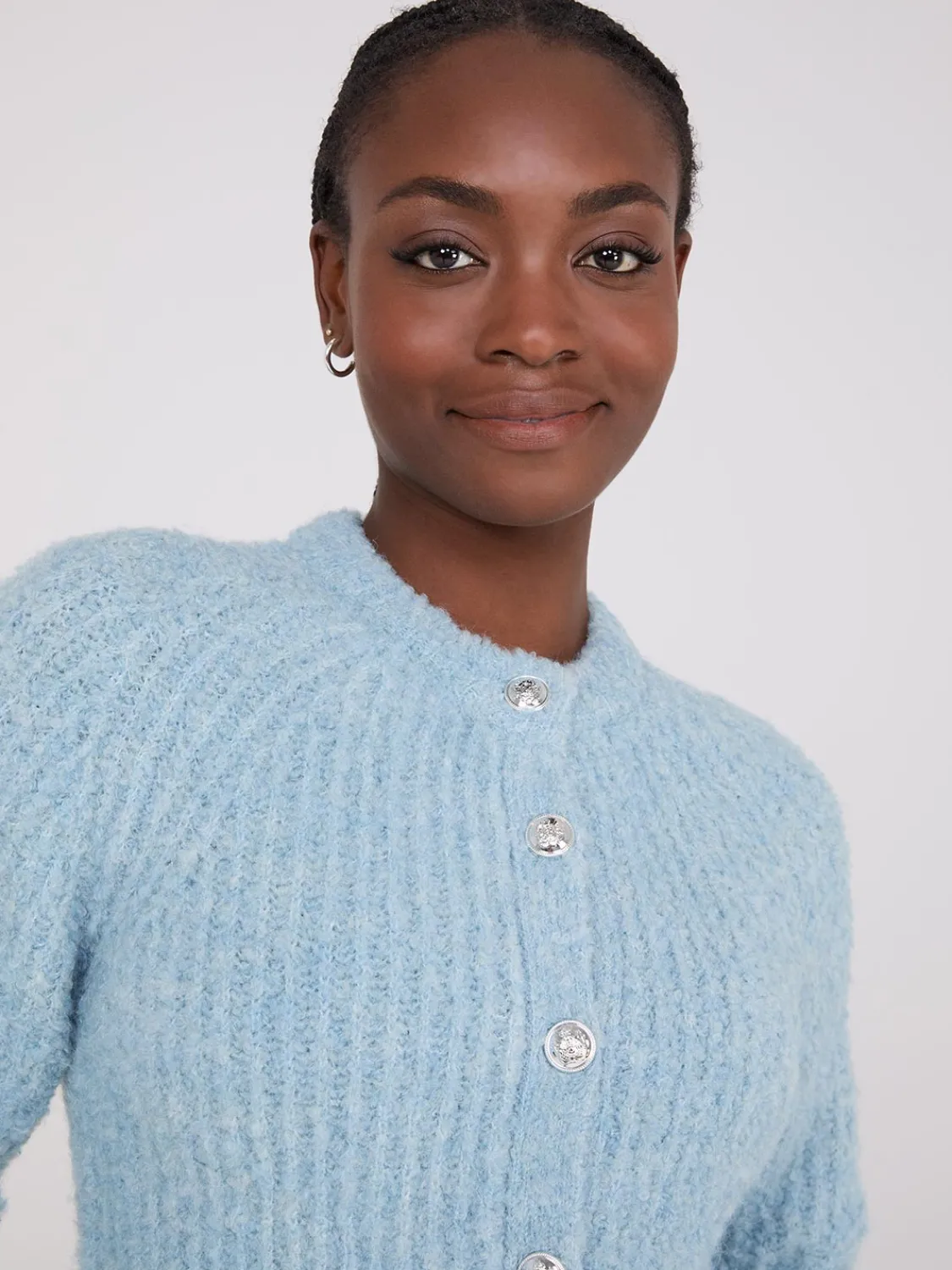Suzy Shier Long Sleeve|Sweaters & Cardigans>Faux Wool Raglan Cardigan