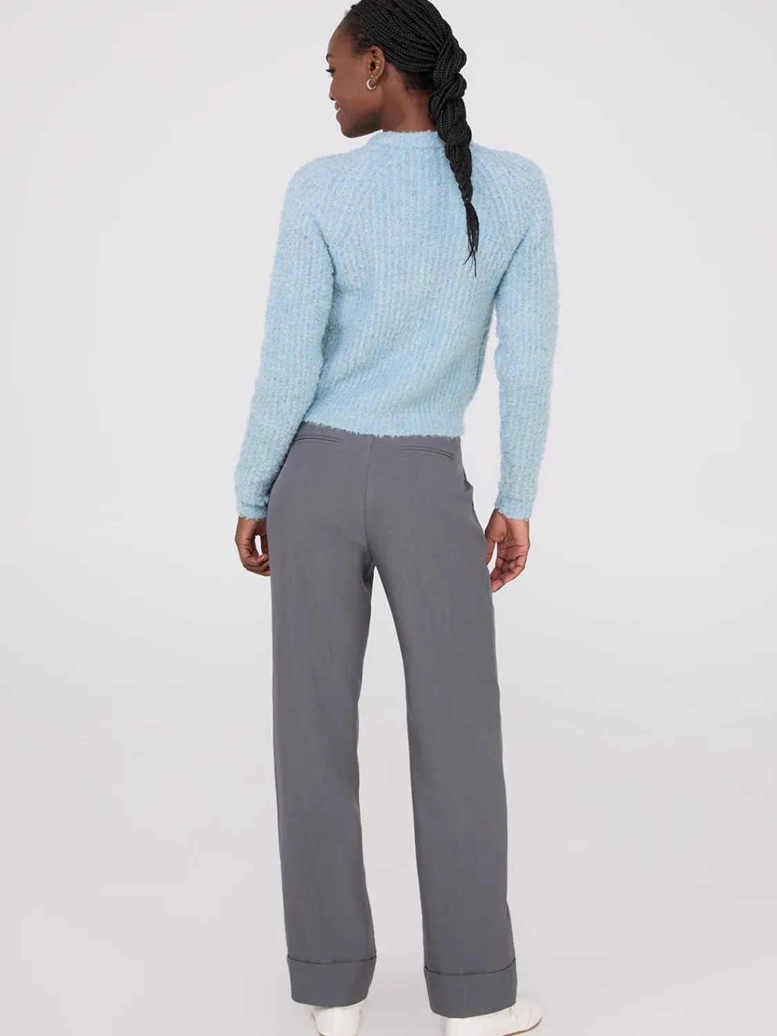Suzy Shier Long Sleeve|Sweaters & Cardigans>Faux Wool Raglan Cardigan