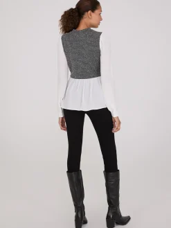 Suzy Shier Tops|Long Sleeve><noscript><img width=