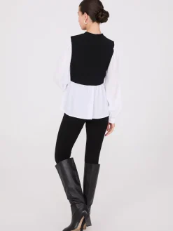 Suzy Shier Tops|Long Sleeve><noscript><img width=