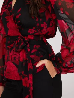 Suzy Shier Tops|Long Sleeve><noscript><img width=
