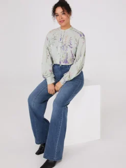 Suzy Shier Tops|Long Sleeve><noscript><img width=