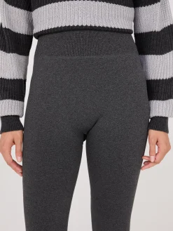 Suzy Shier Leggings & Sweatpants>Fur Line Seamless Leggings