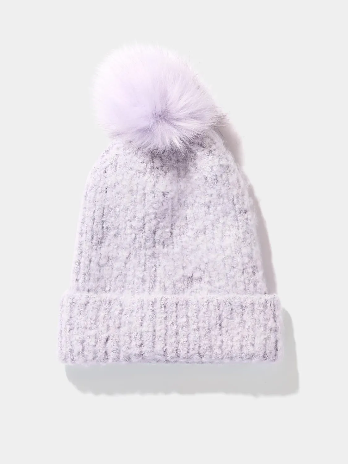 Suzy Shier Hats & Scarves & Gloves>Fuzzy Hat With Pom Pom