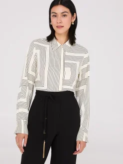 Suzy Shier Tops|Long Sleeve><noscript><img width=