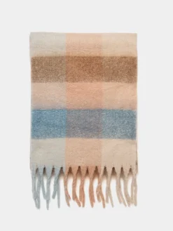 Suzy Shier Hats & Scarves & Gloves>Heavy Brushed Check Plaid Scarf