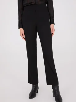 Suzy Shier Suiting|Bottoms>High-Rise Wide Waistband Pants