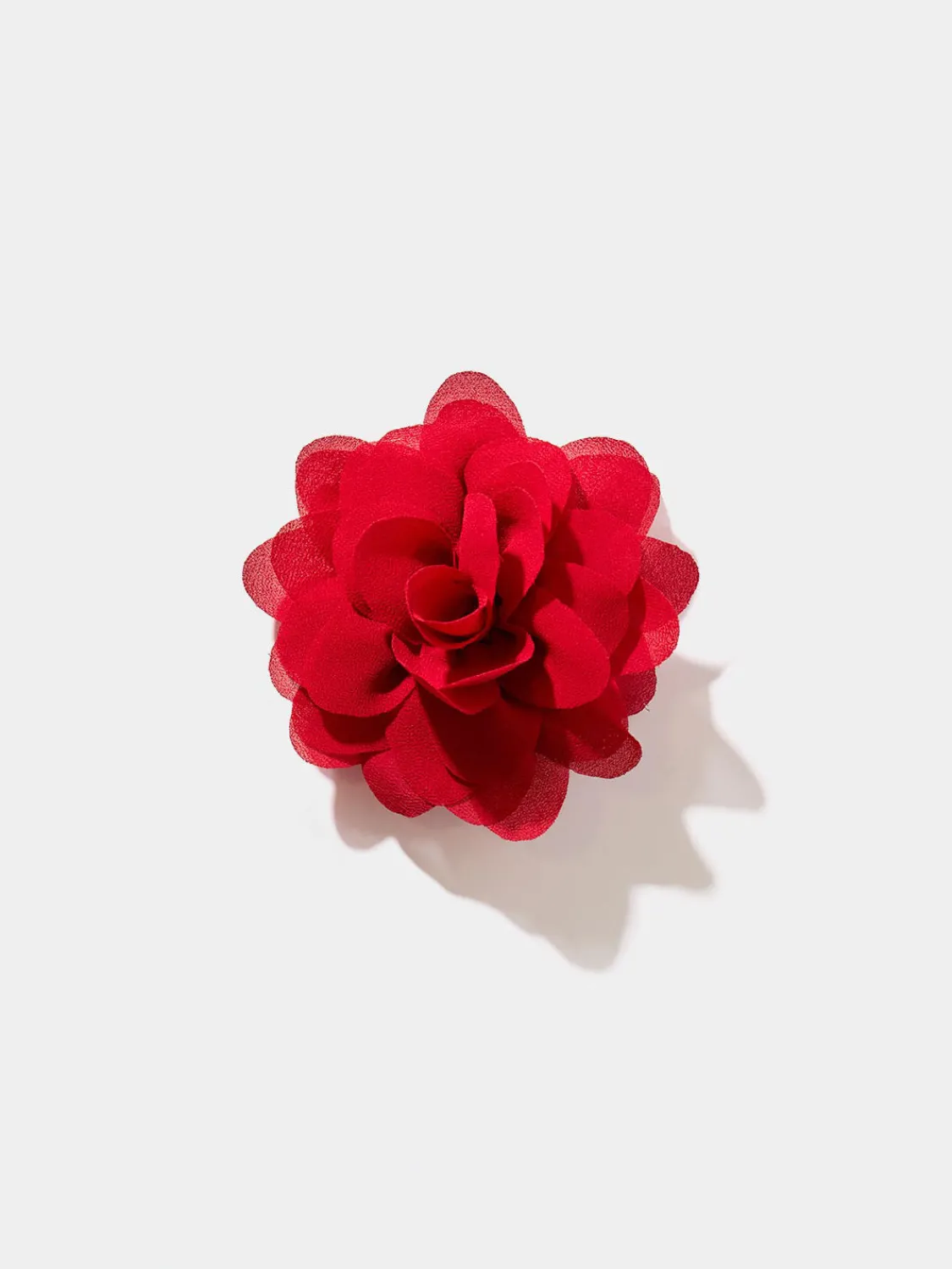 Suzy Shier Hair Accessories>2-In-1 Rose Hair Clip & Broach