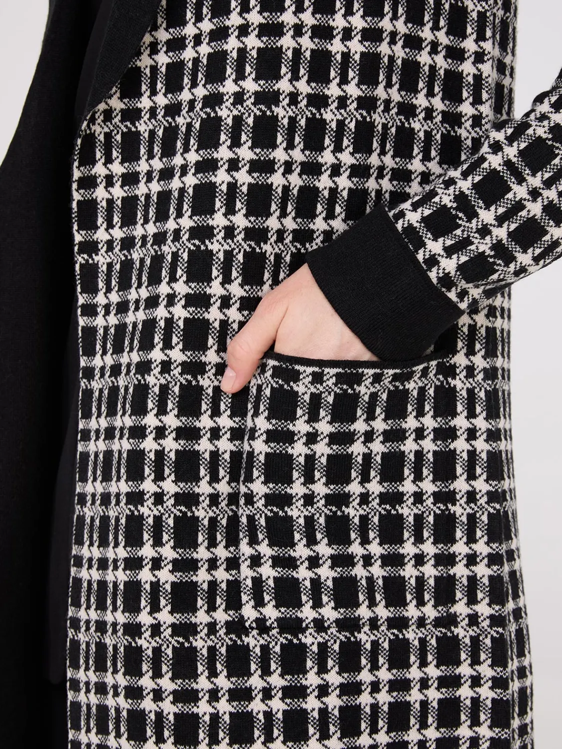 Suzy Shier Long Sleeve|Sweaters & Cardigans>Jacquard Coatigan