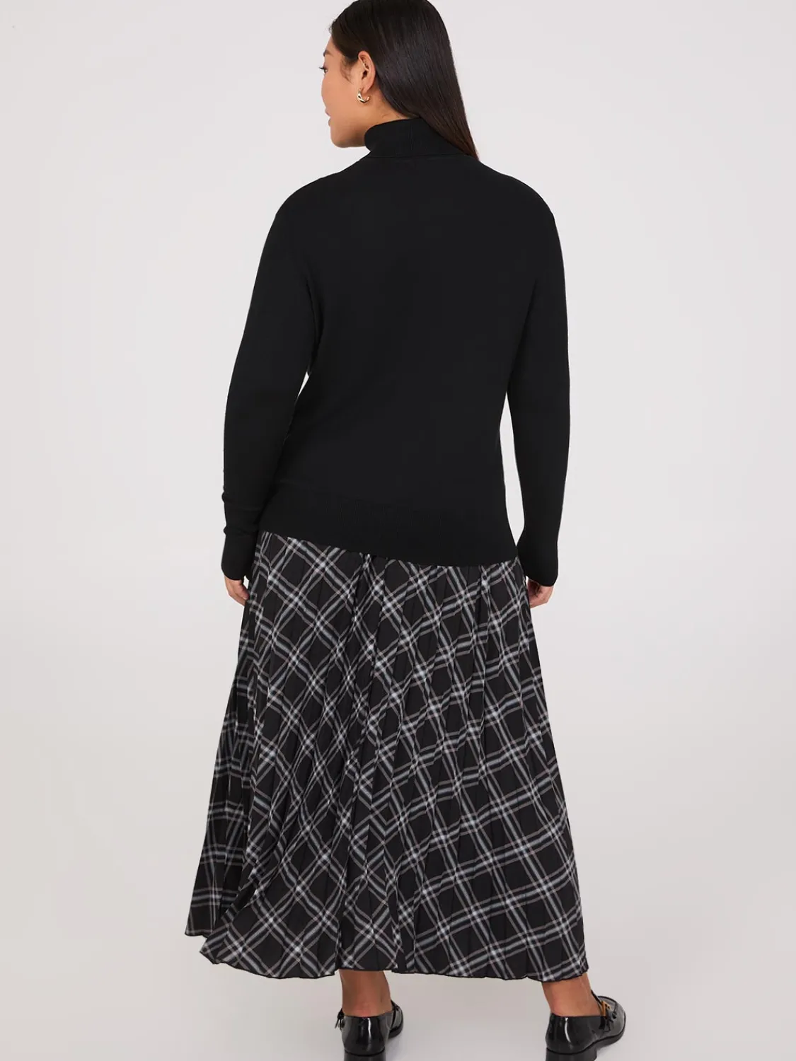 Suzy Shier Long Sleeve|Sweaters & Cardigans>Knit Jersey Turtleneck Sweater