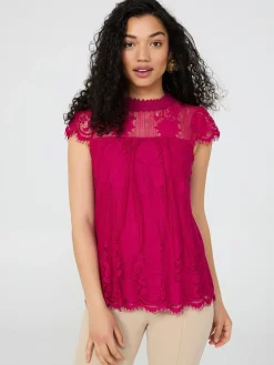 Suzy Shier Tops|Short Sleeve><noscript><img width=