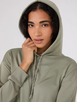 Suzy Shier Lounge & Pjs|Long Sleeve>Lightweight Fleece Hoodie