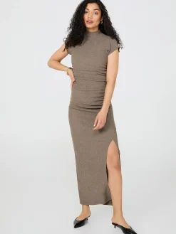 Suzy Shier Skirts>Long Pencil Skirt With Front Slit