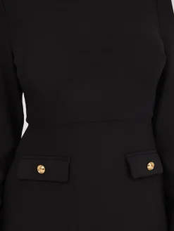 Suzy Shier Mini|Work Dresses>Long Sleeve A-Line Mini Dress