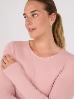 Suzy Shier Suzy Everyday|Long Sleeve>Long Sleeve Round Neck Top