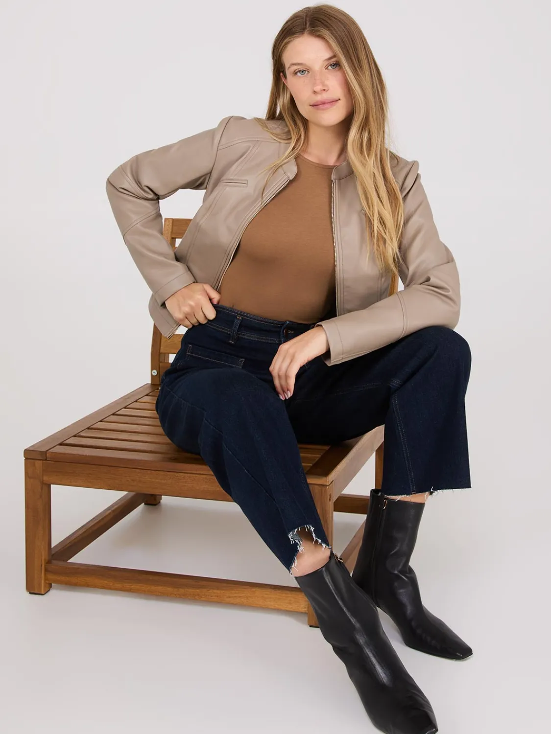 Suzy Shier Suzy Everyday|Long Sleeve>Long Sleeve Round Neck Top