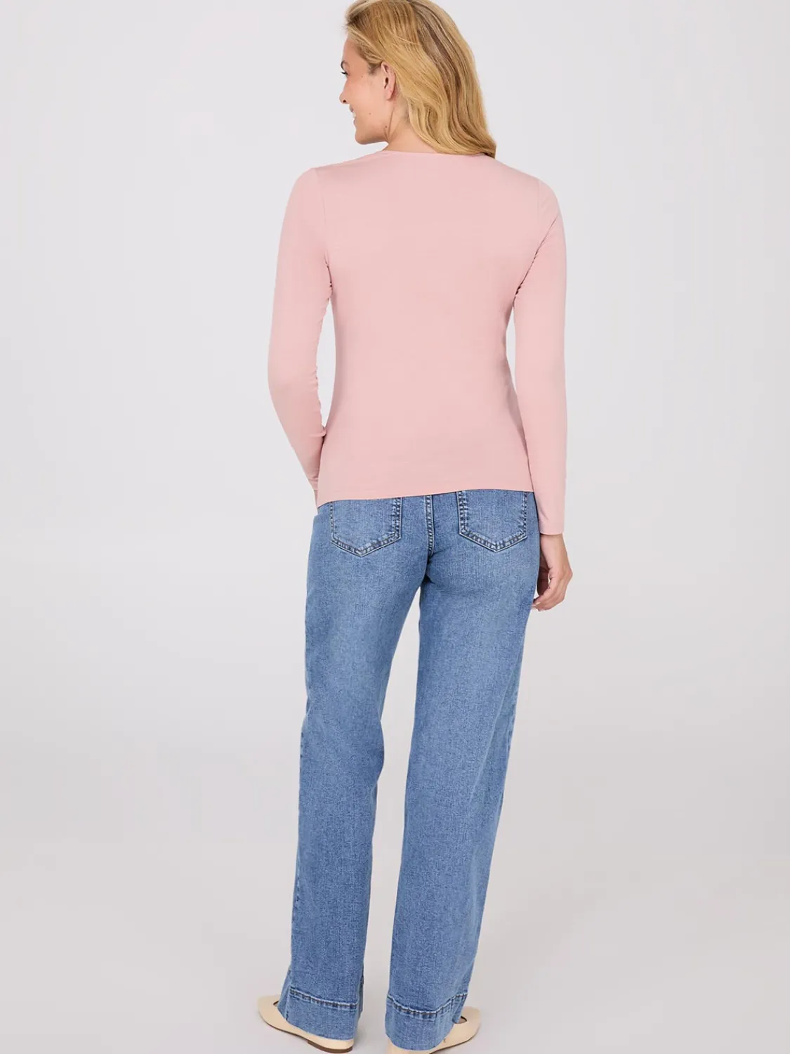 Suzy Shier Suzy Everyday|Long Sleeve>Long Sleeve Round Neck Top