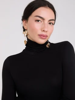 Suzy Shier Suzy Everyday|Long Sleeve>Long Sleeve Turtleneck Top
