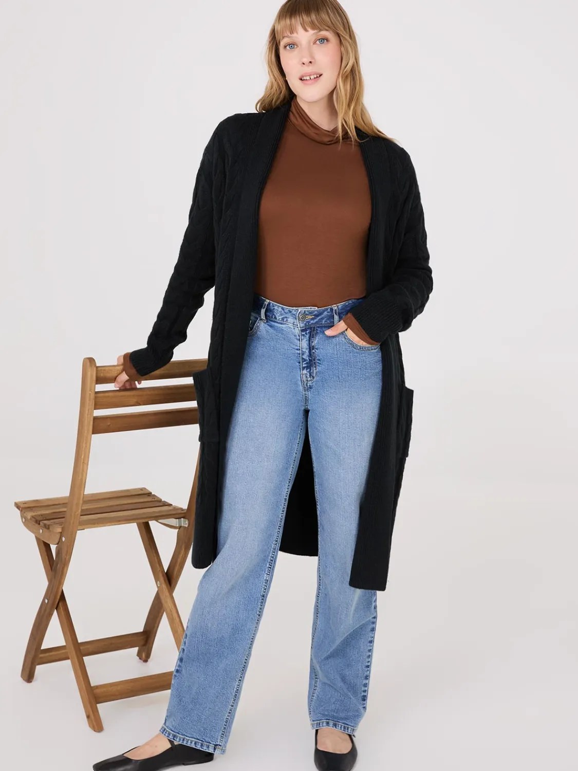 Suzy Shier Suzy Everyday|Long Sleeve>Long Sleeve Turtleneck Top