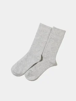 Suzy Shier Socks & Tights>Marled Crew Socks