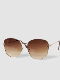 Suzy Shier Sunglasses>Metal Frame Aviator Sunglasses