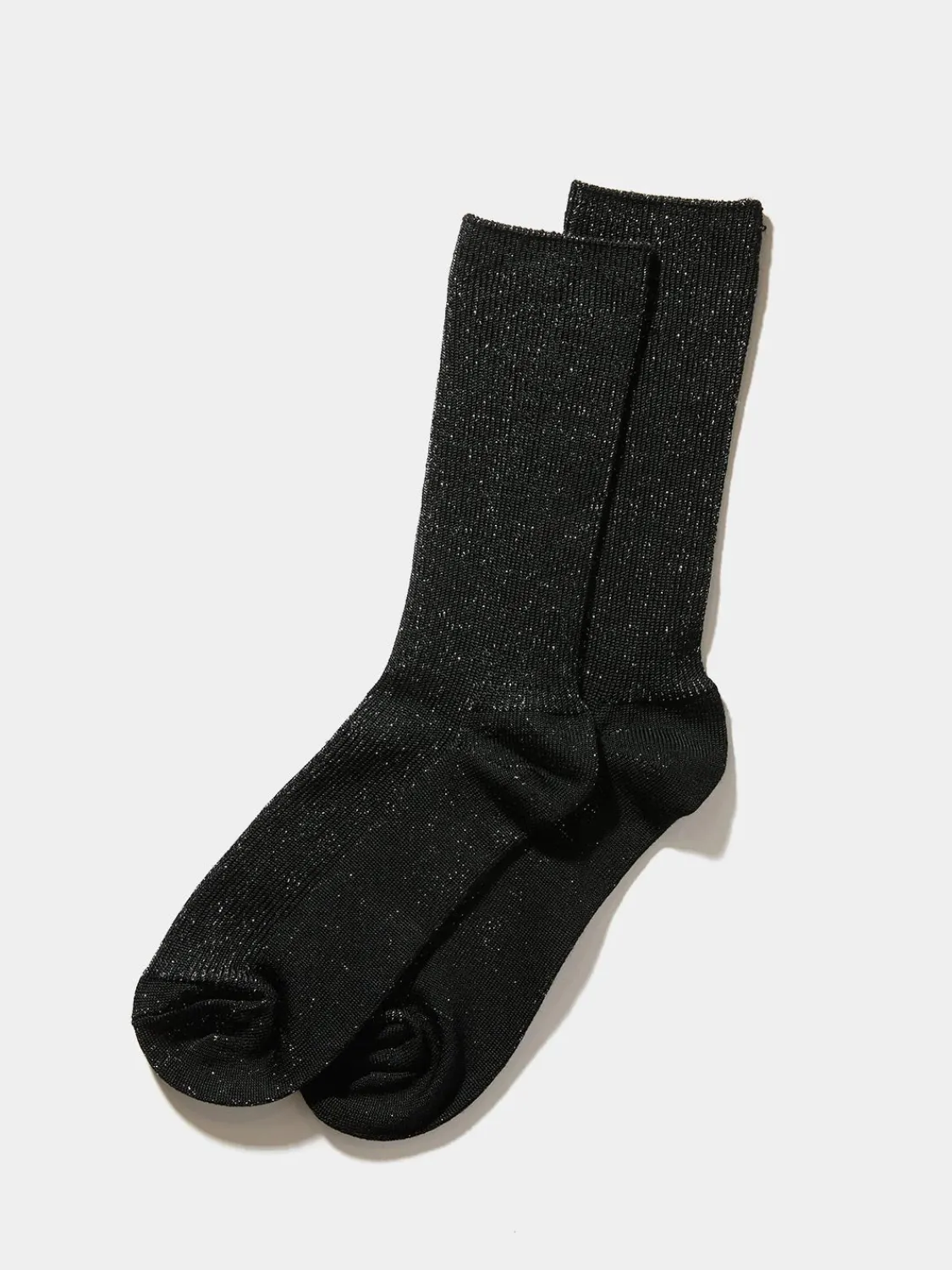 Suzy Shier Socks & Tights>Metallic Crew Socks