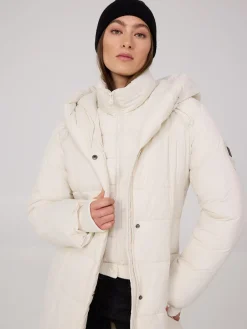 Suzy Shier Puffers & Jackets|Puffers & Jackets>Mid-Length Fooler Puffer Jacket