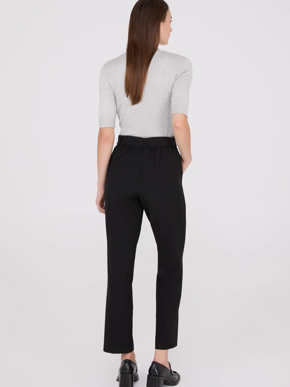 Suzy Shier Suiting|Bottoms>Mid-Rise Pleated Pants