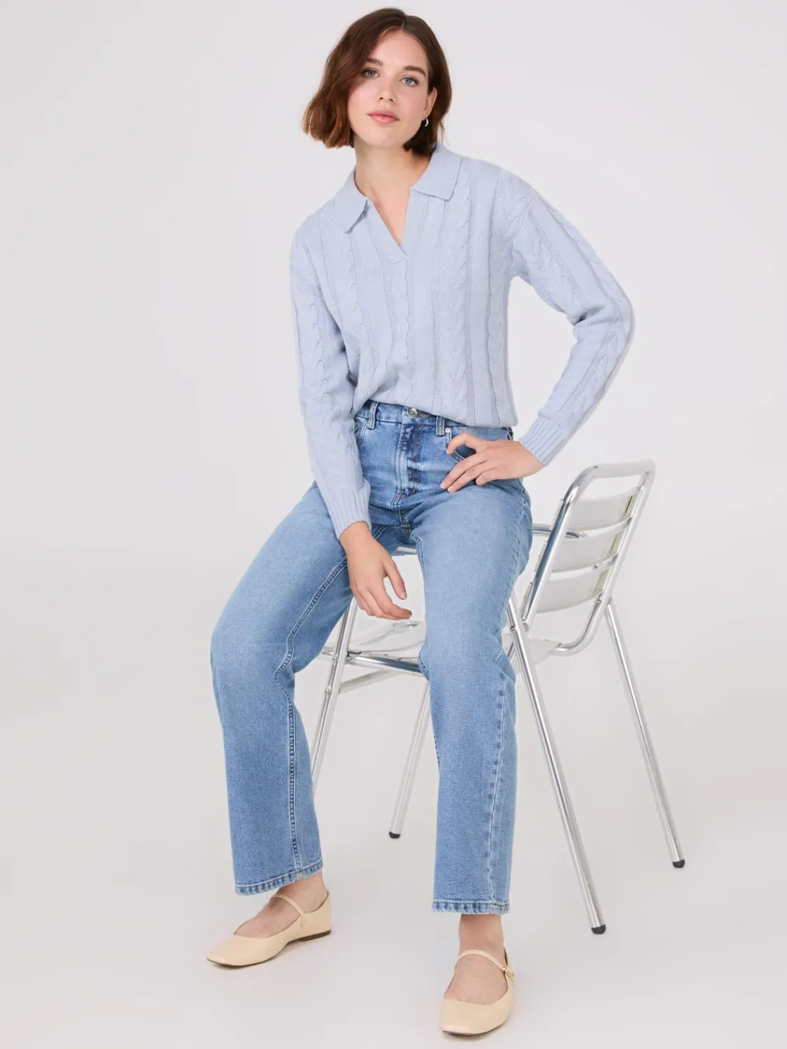Suzy Shier Jeans|Pants>Mid-Rise Straight Leg Jeans
